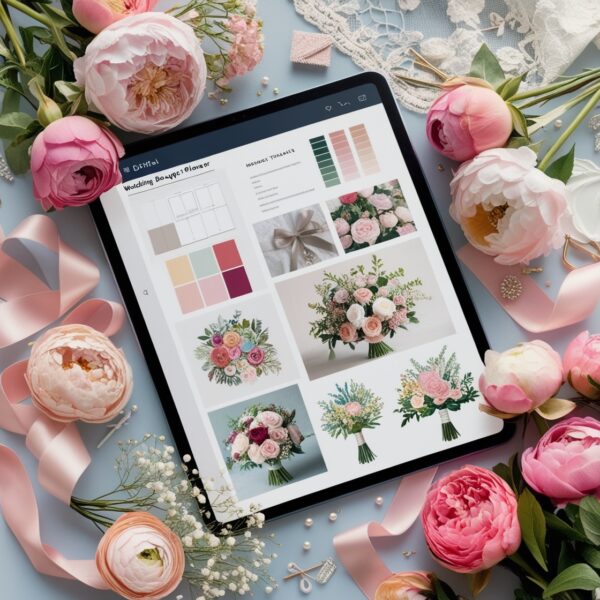 Customizable Wedding Bouquet Planner - Perfect Bridal Flower Designs - Image 4