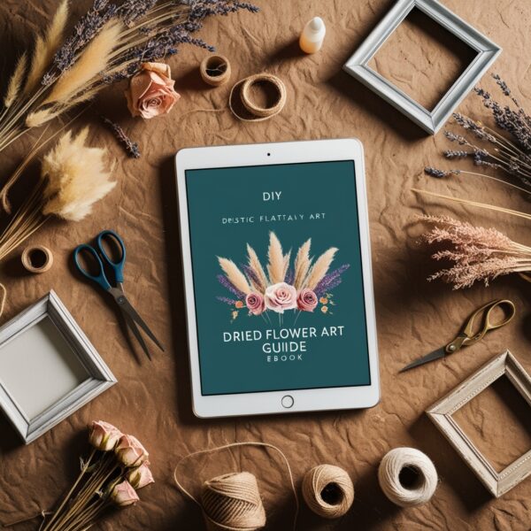 DIY Dried Flower Art Guide eBook - Step-by-Step Floral Crafts - Image 4