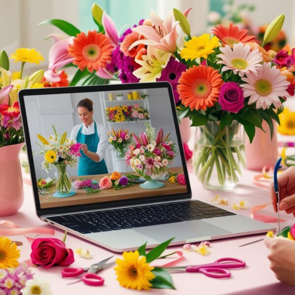 Virtual Floral Arrangement Workshop - Learn Live from Expert Florists - Image 3