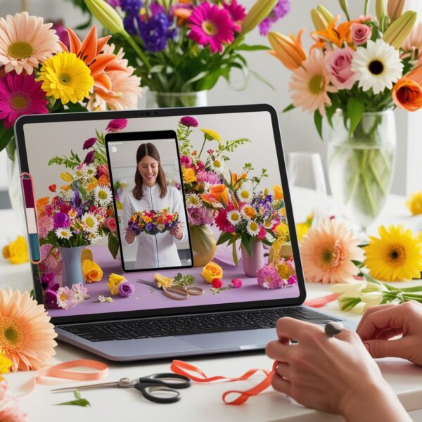 Virtual Floral Arrangement Workshop - Learn Live from Expert Florists